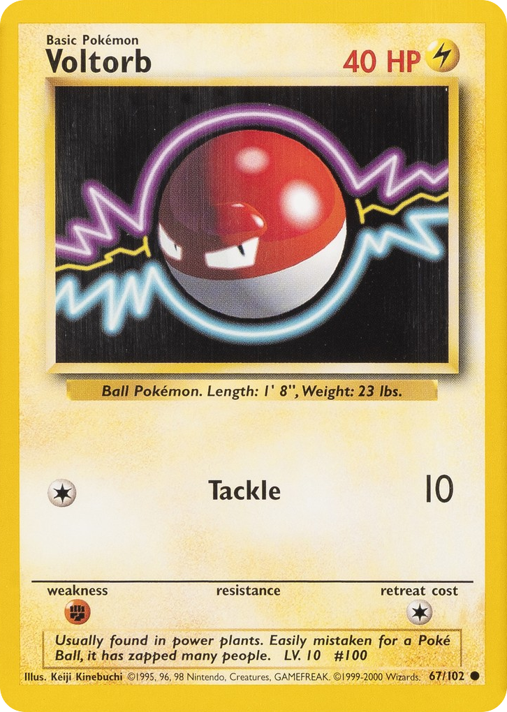 Voltorb card scan