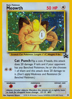 Meowth, Wizards Promo number 10