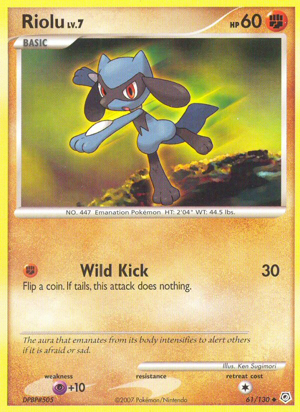 Riolu card scan