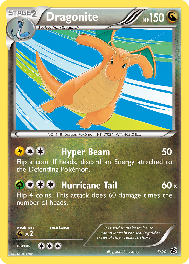 Dragonite card scan