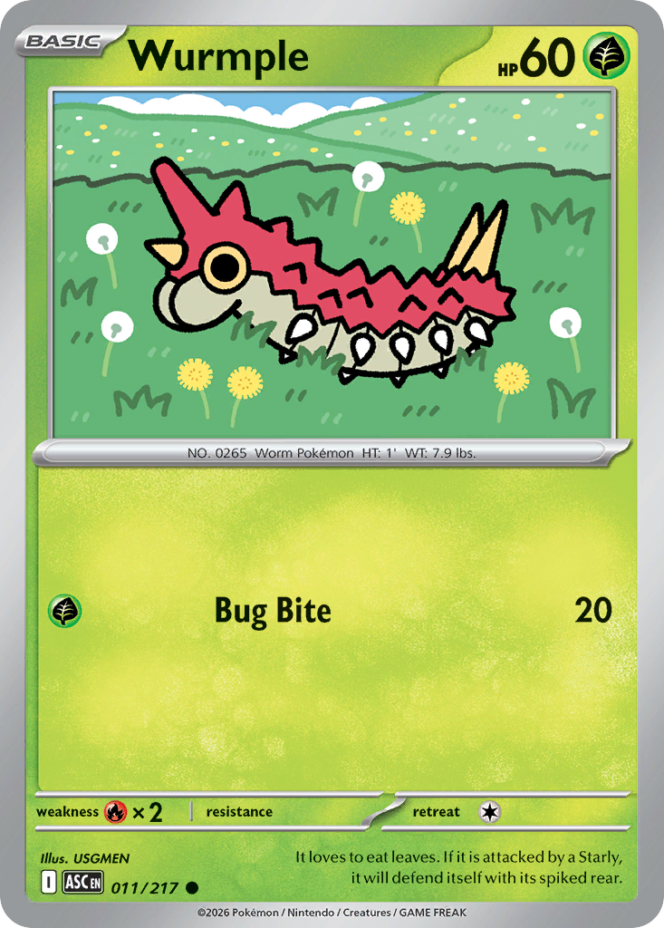 Wurmple card scan