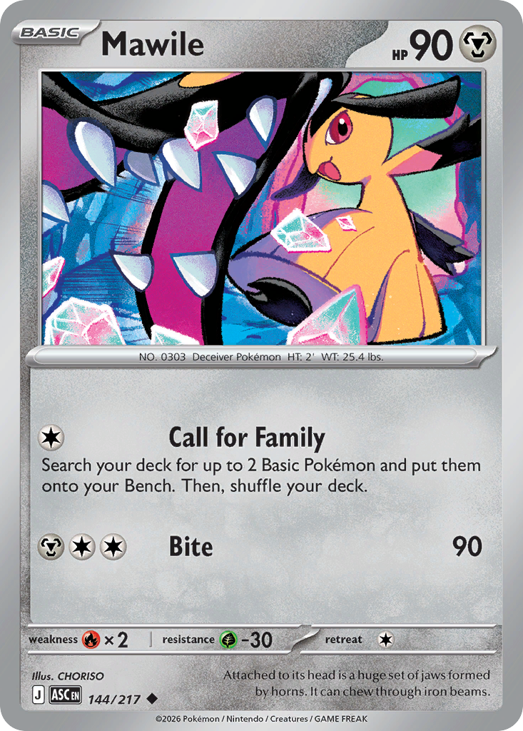 Mawile card scan