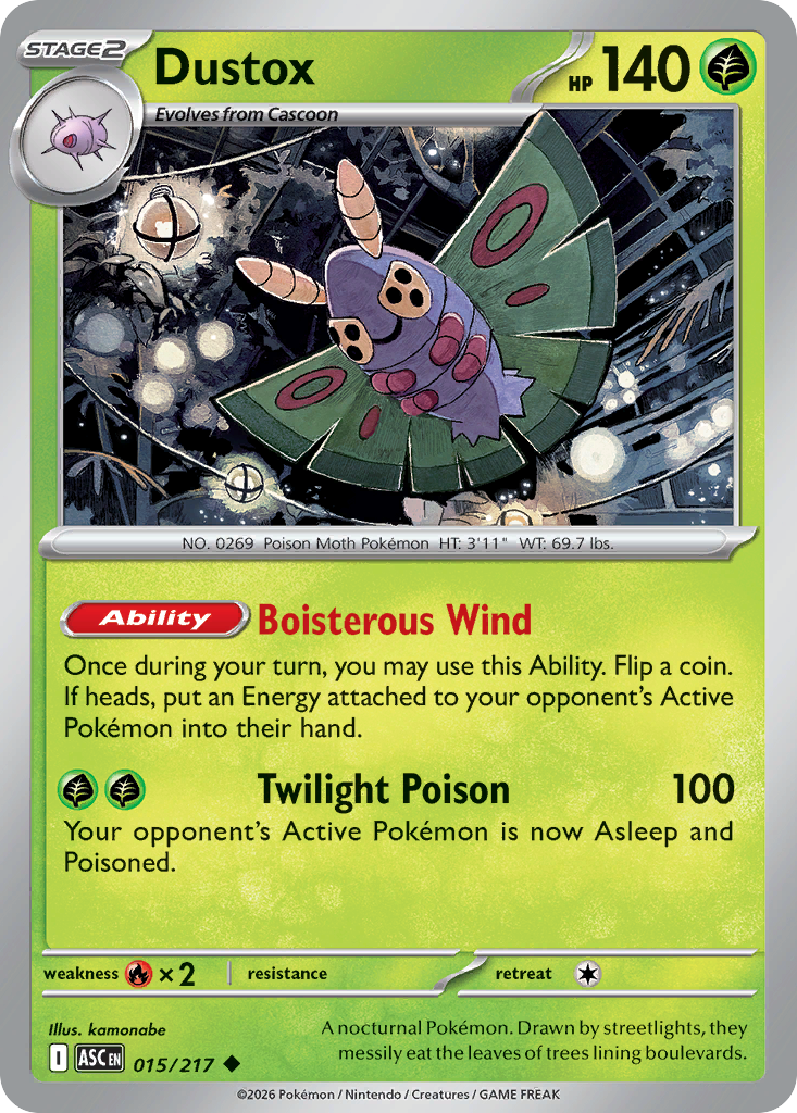 Dustox card scan