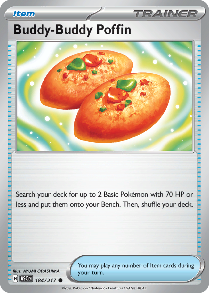 Buddy-Buddy Poffin card scan