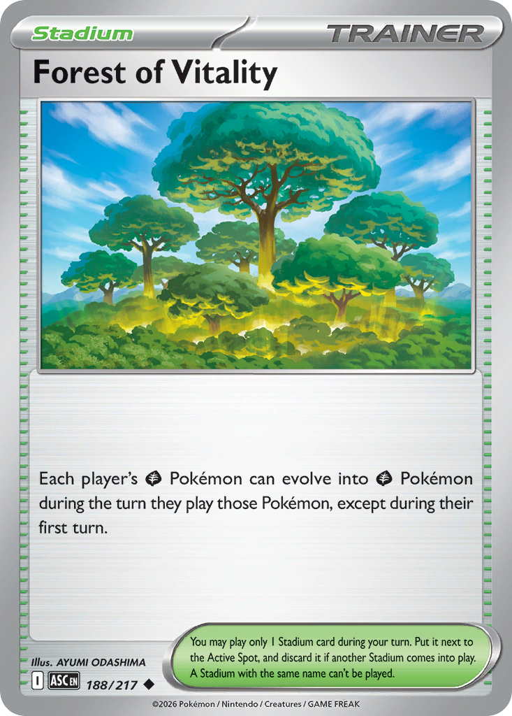 Forest of Vitality card scan