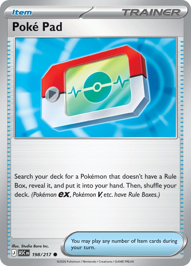 Poké Pad card scan