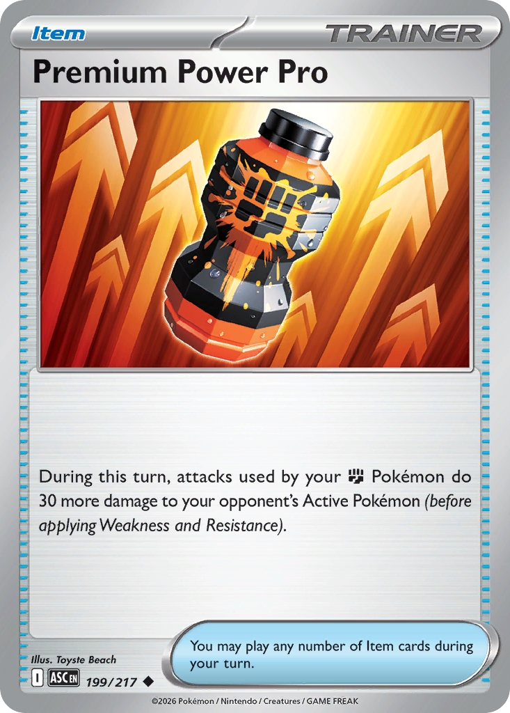 Premium Power Pro card scan
