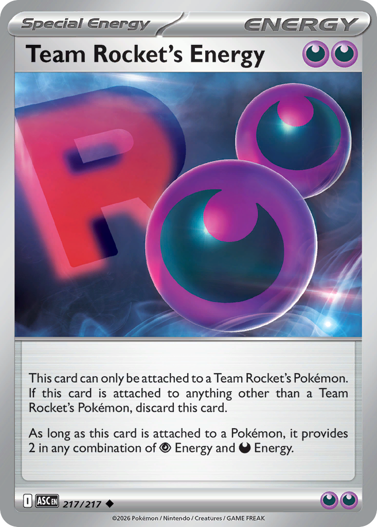 Team Rocket's Energy card scan