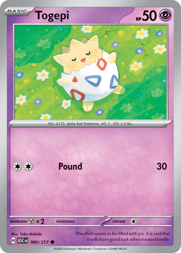 Togepi card scan