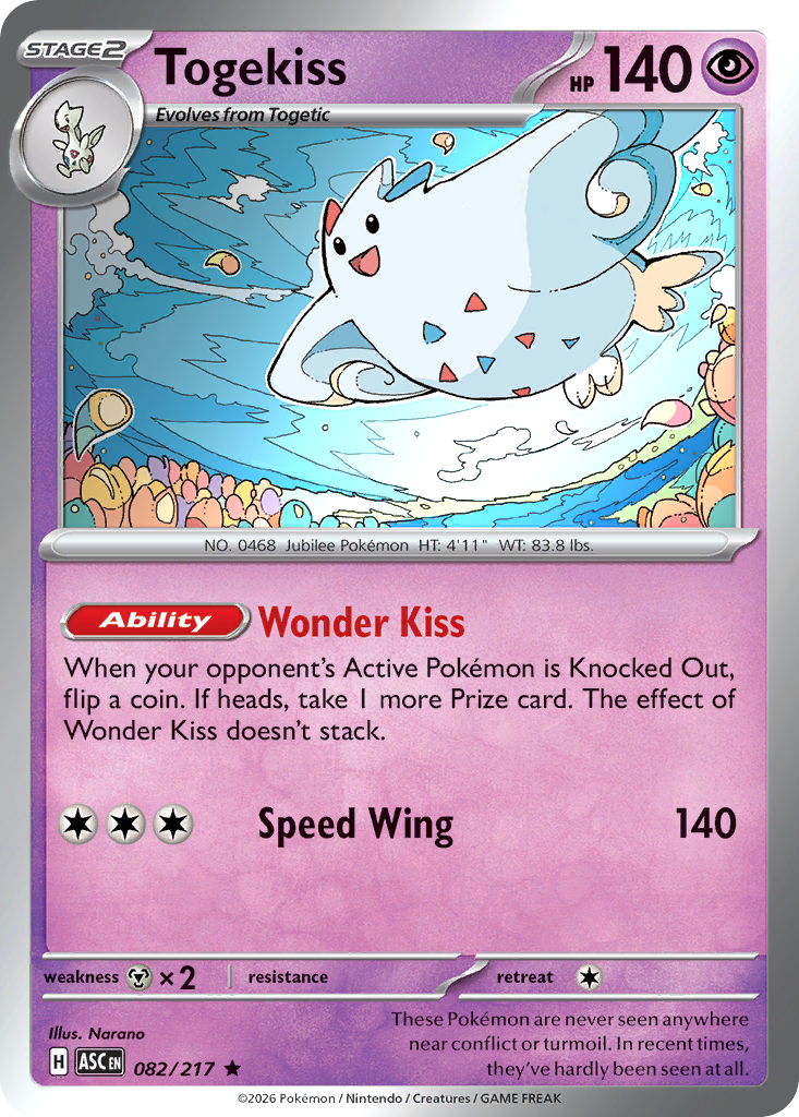 Togekiss card scan