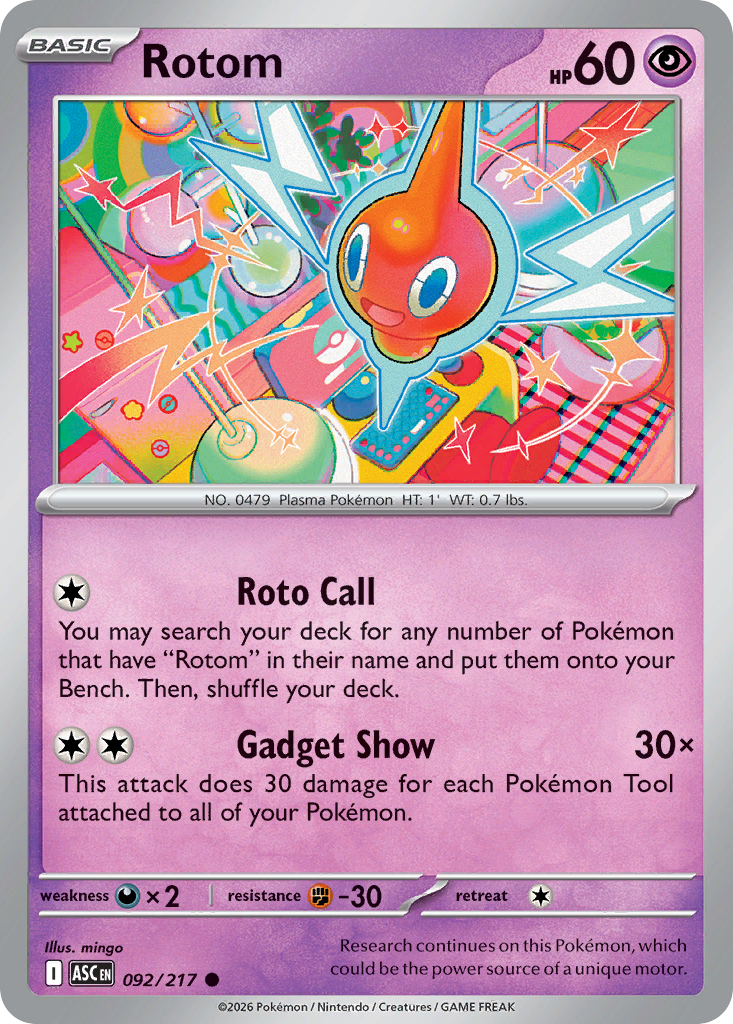 Rotom card scan