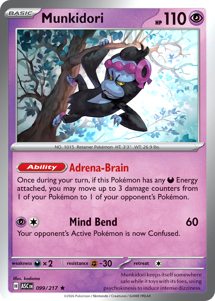 Munkidori card scan