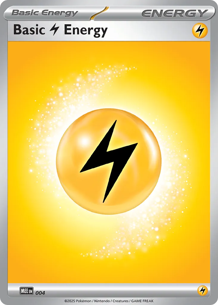 Basic Lightning Energy card scan