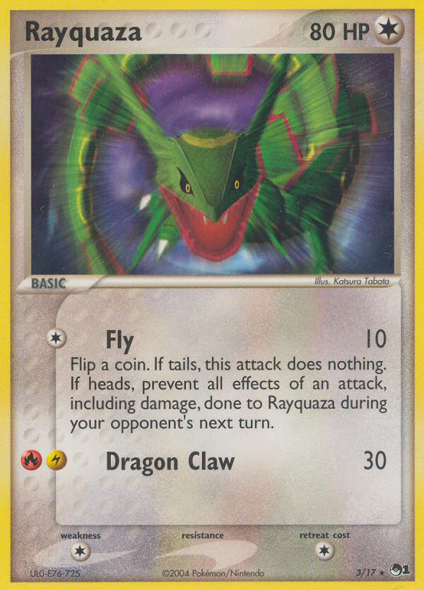 Rayquaza card scan