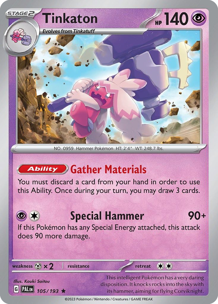 Tinkaton card scan