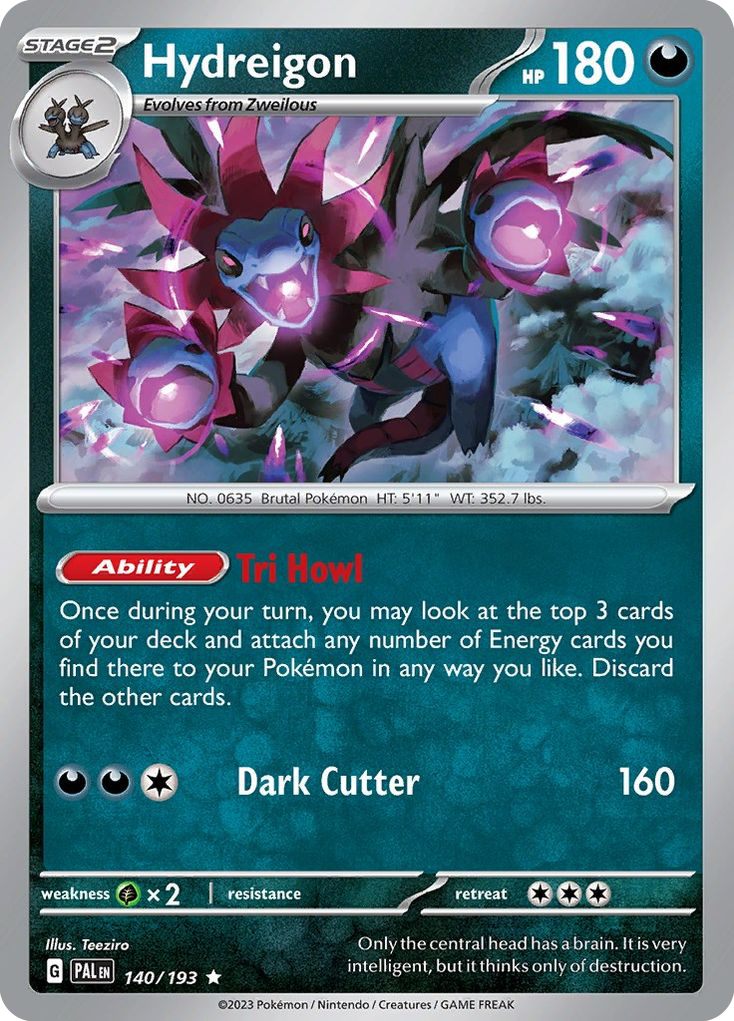 Hydreigon card scan