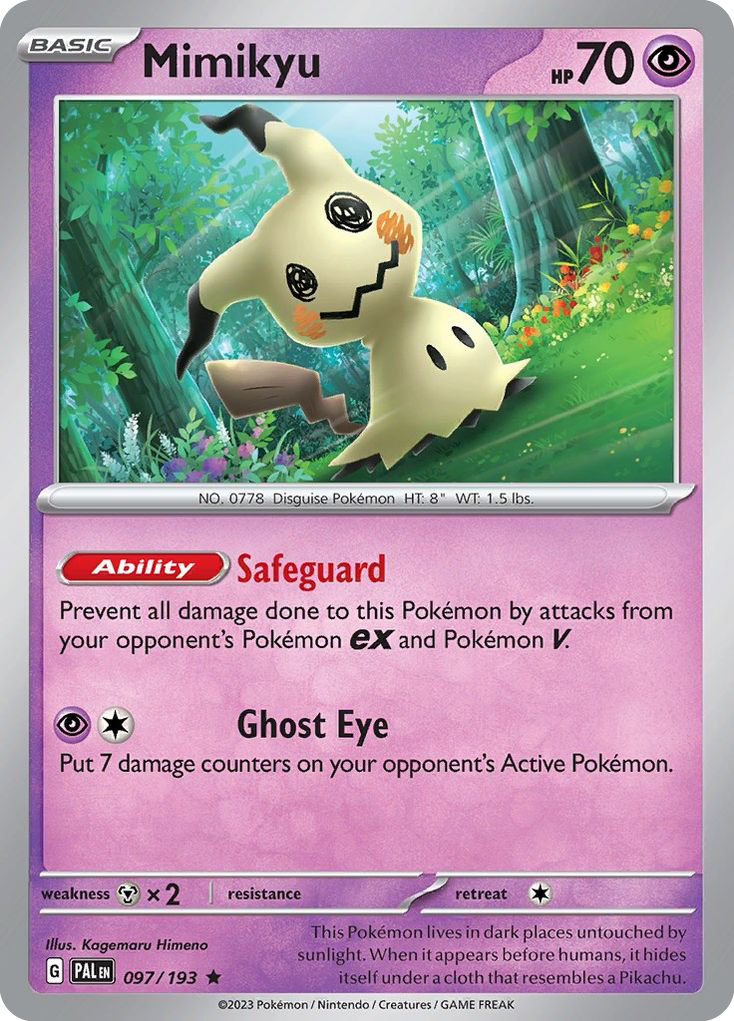 Mimikyu card scan