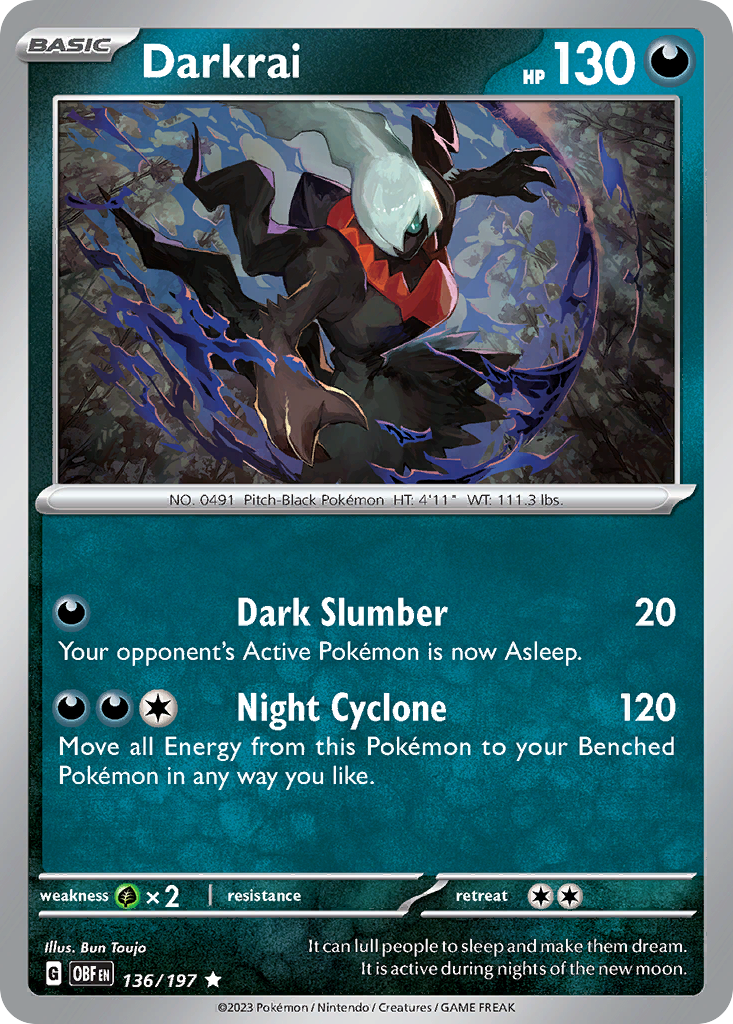 Darkrai card scan