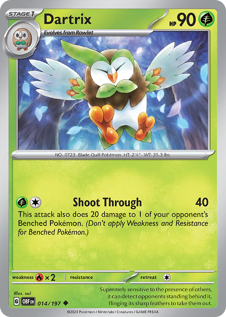 Dartrix card scan