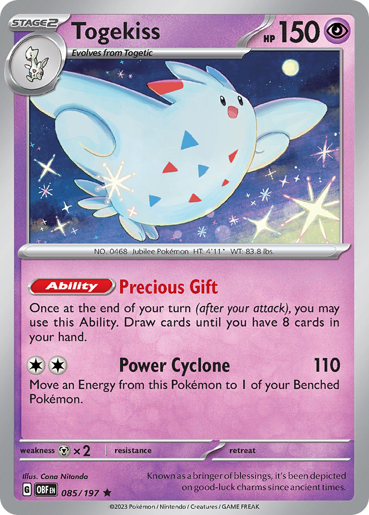 Togekiss card scan
