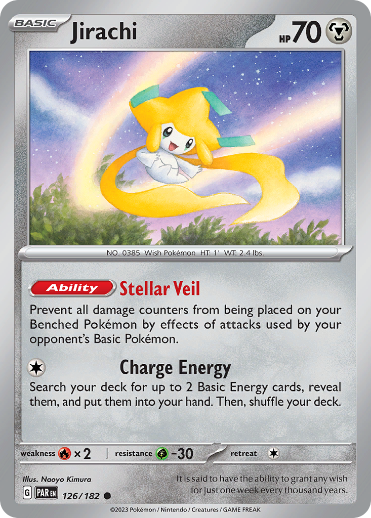 Jirachi card scan