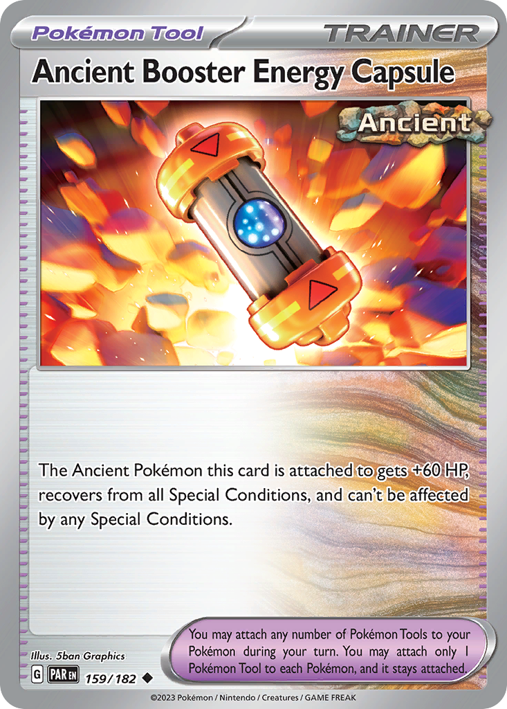 Ancient Booster Energy Capsule card scan