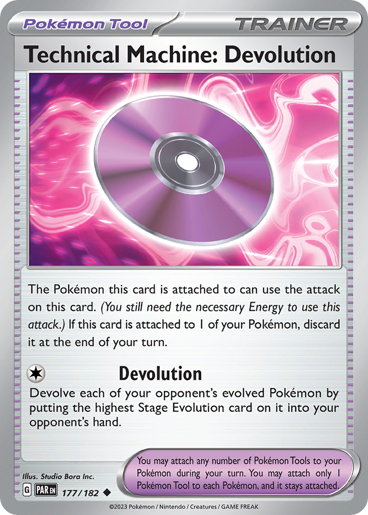 Technical Machine: Devolution card scan