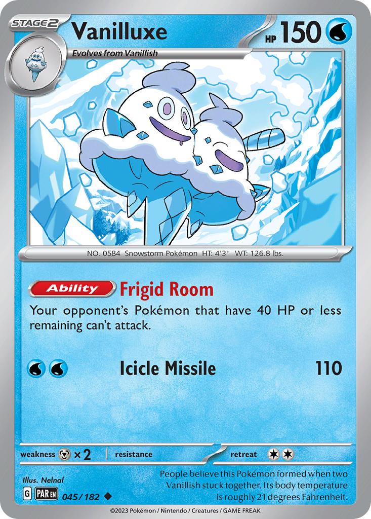 Vanilluxe card scan