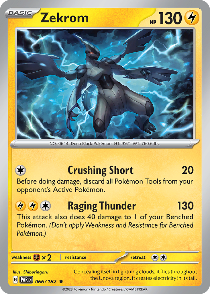 Zekrom card scan