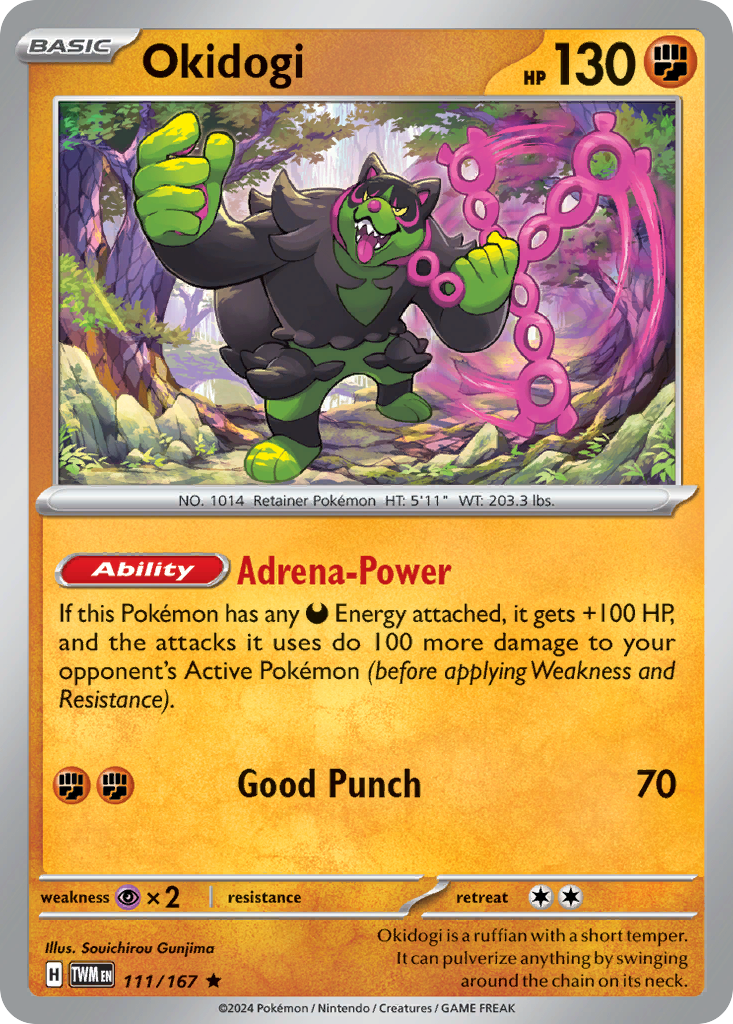 Okidogi card scan