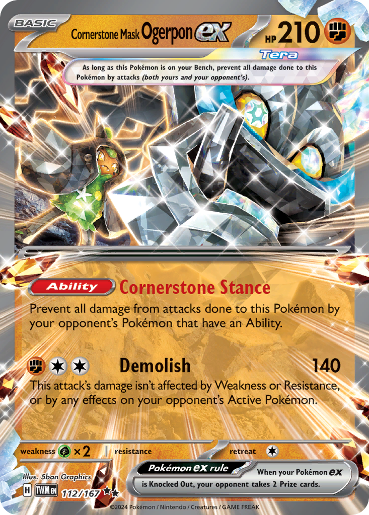 Cornerstone Mask Ogerpon ex card scan