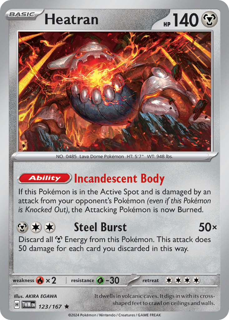 Heatran card scan