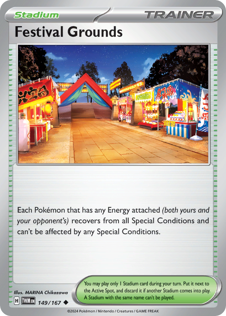 Festival Grounds card scan