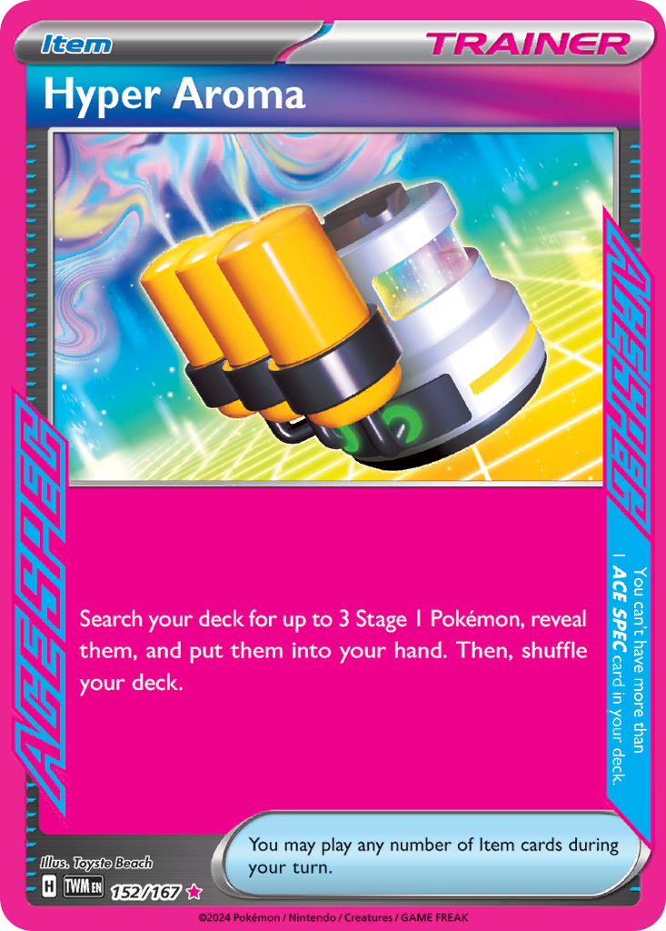 Hyper Aroma card scan