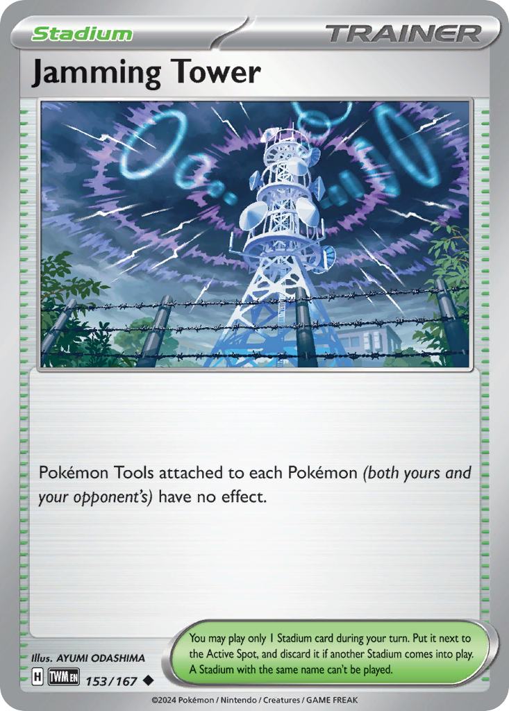 Jamming Tower card scan