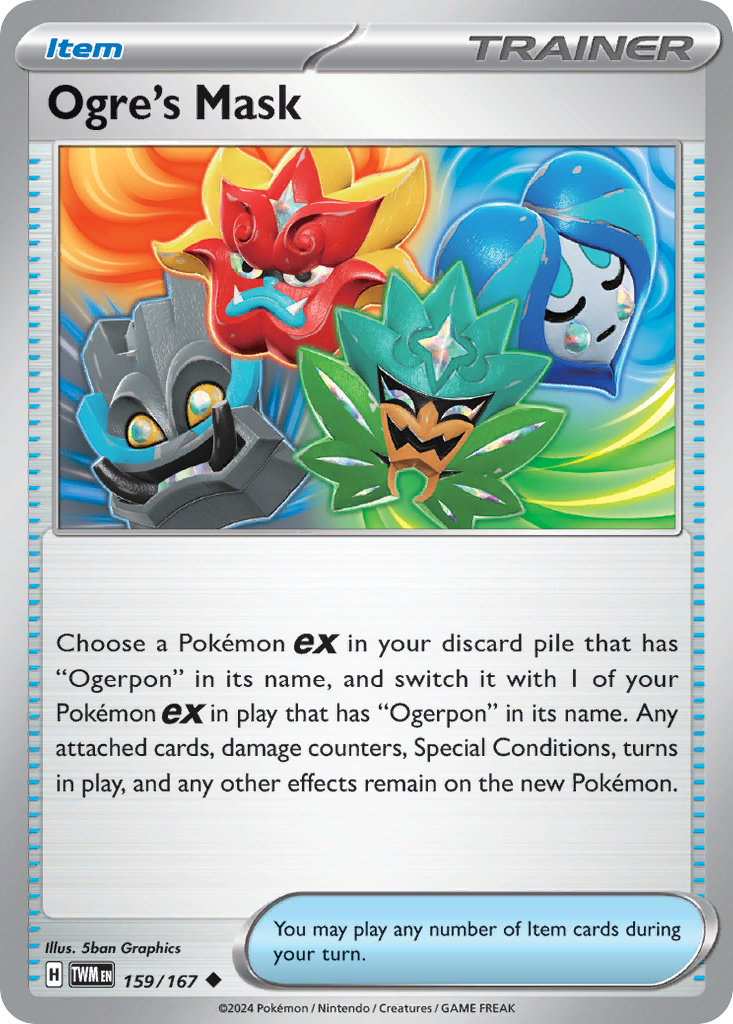 Ogre's Mask card scan