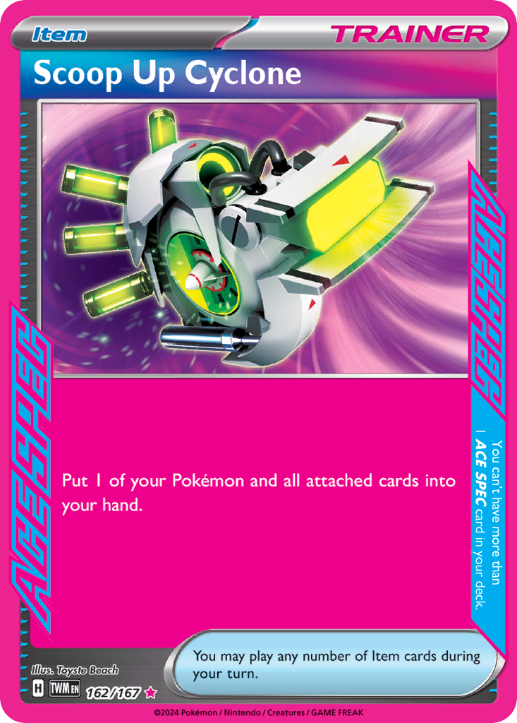 Scoop Up Cyclone card scan
