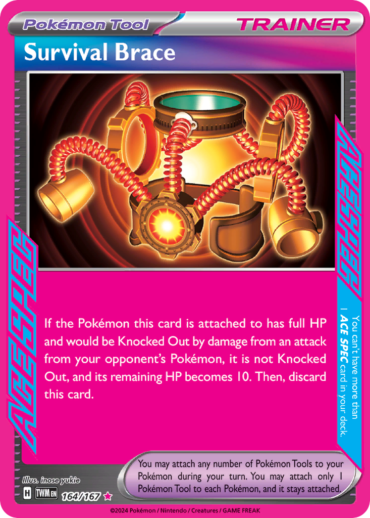 Survival Brace card scan