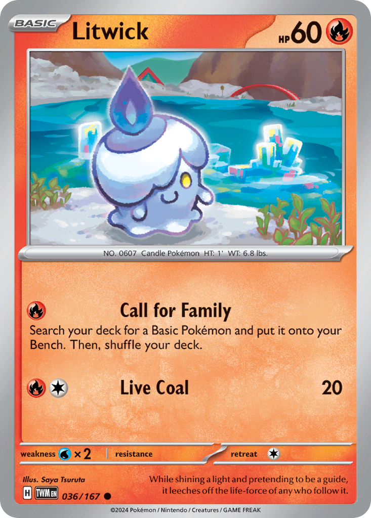 Litwick card scan