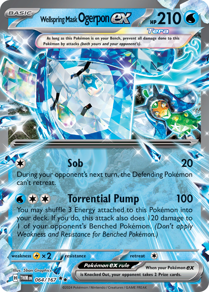 Wellspring Mask Ogerpon ex card scan