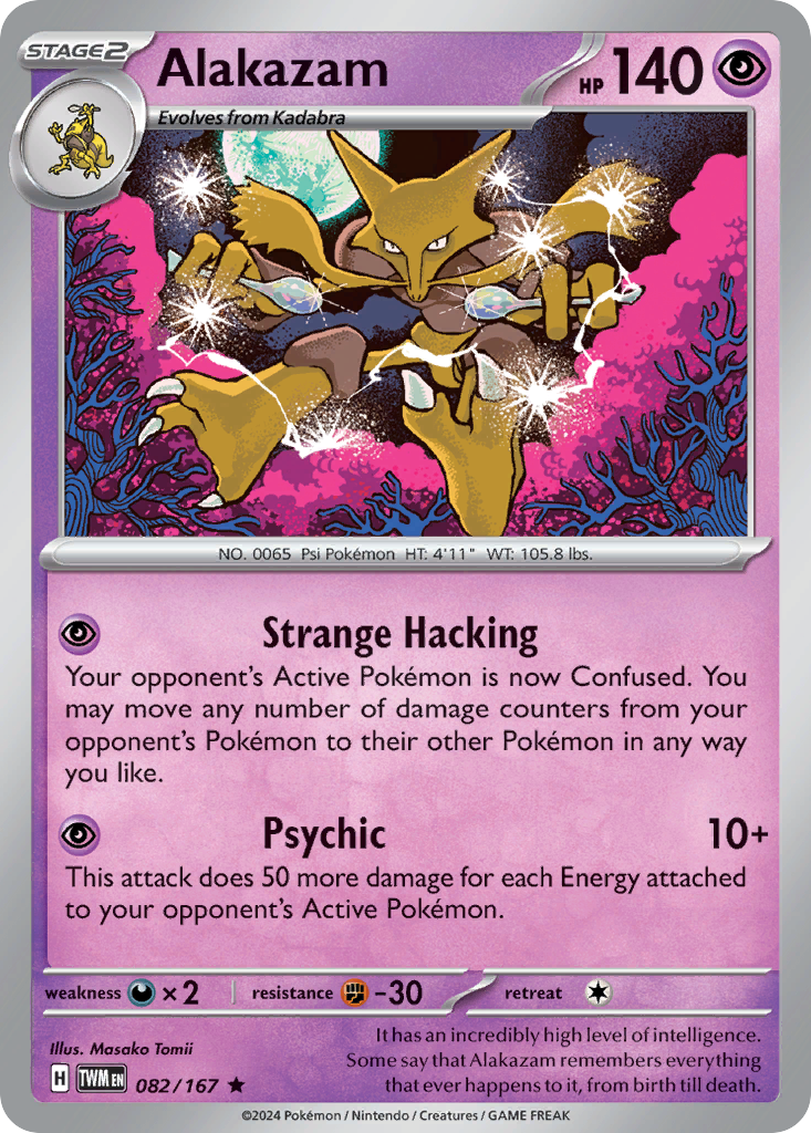 Alakazam card scan