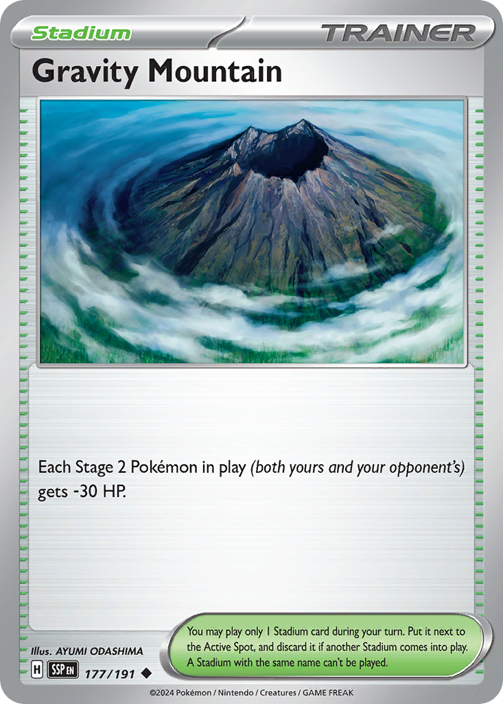 Gravity Mountain card scan