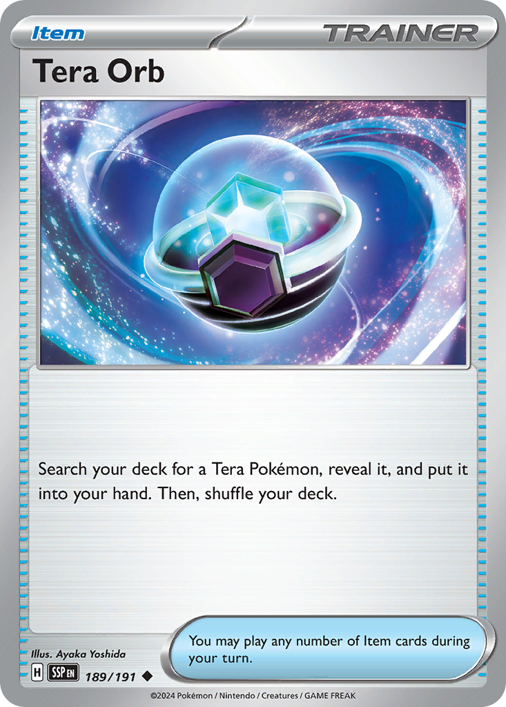 Tera Orb card scan