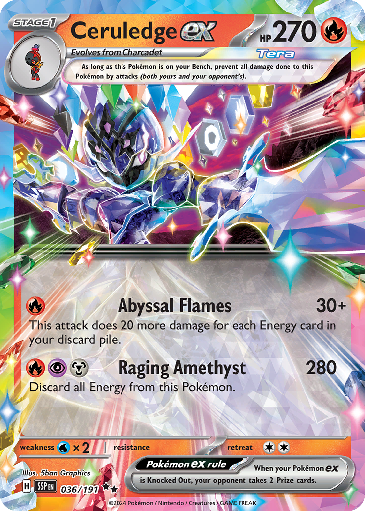 Ceruledge ex card scan