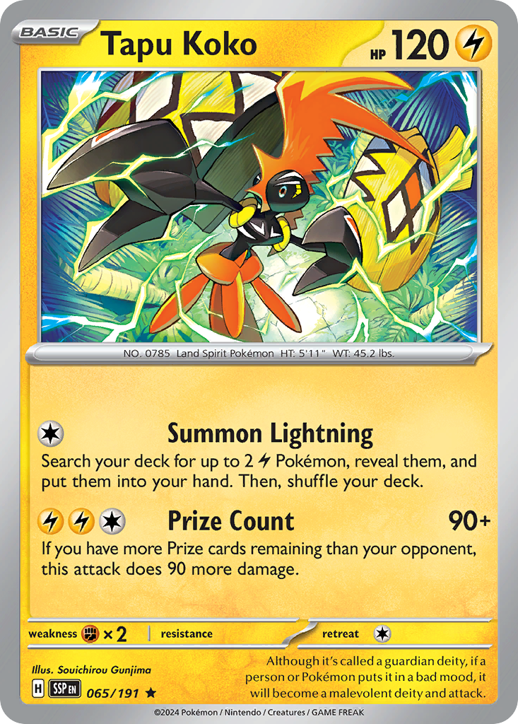 Tapu Koko card scan