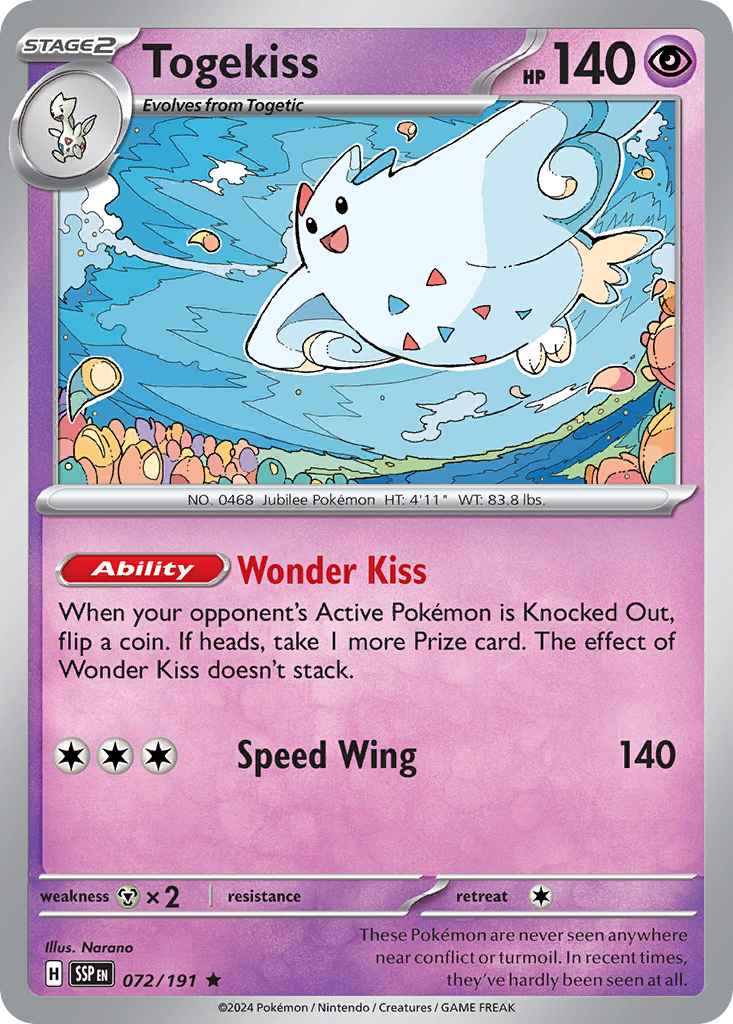 Togekiss card scan