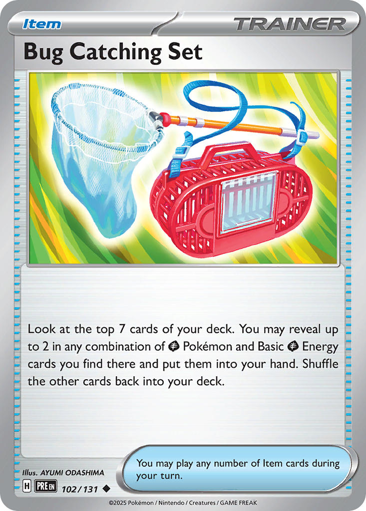Bug Catching Set card scan