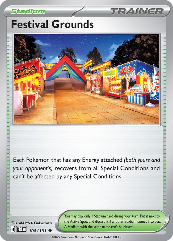 Festival Grounds card scan