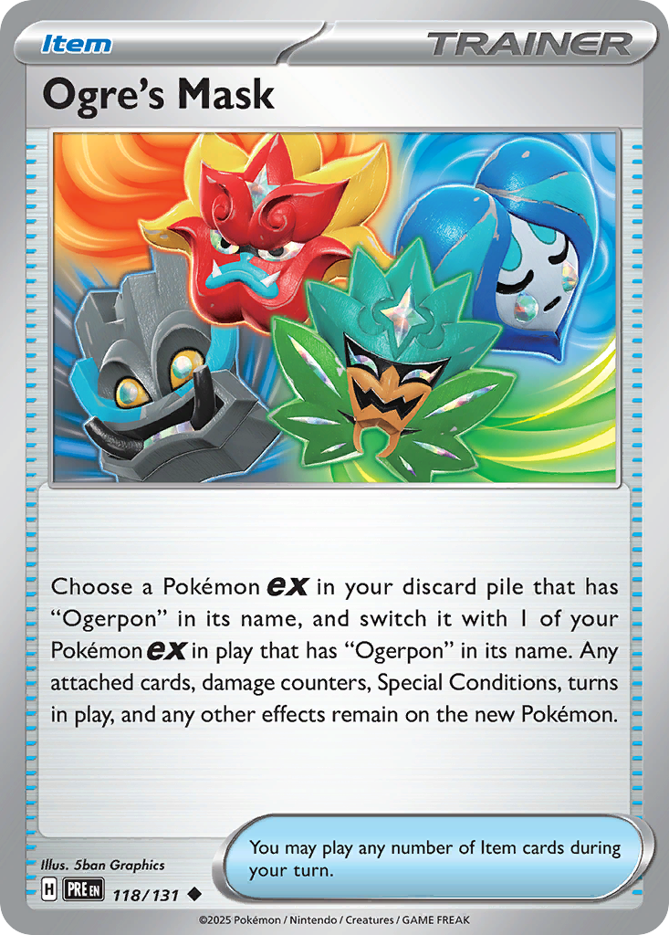 Ogre's Mask card scan