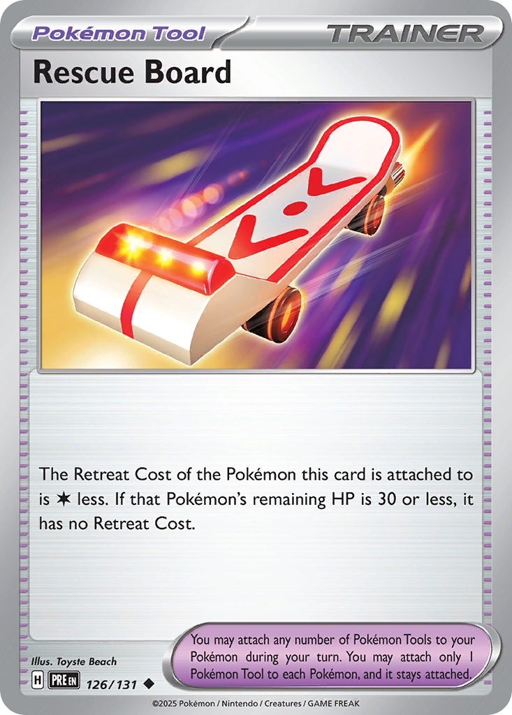 Rescue Board card scan